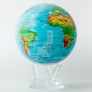 MOVA Globe Blau Mit Reliefkarte 8,5"