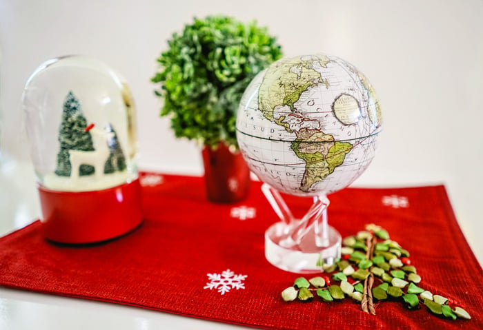 holiday decor mova globe