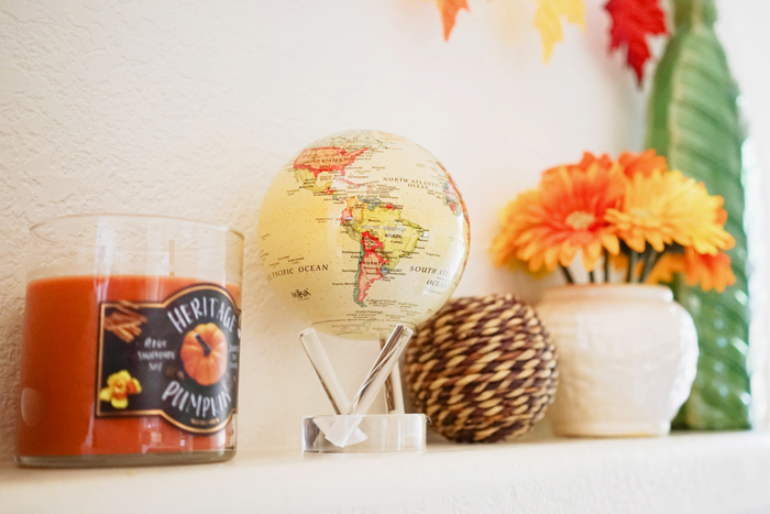 autumn decor mova globe