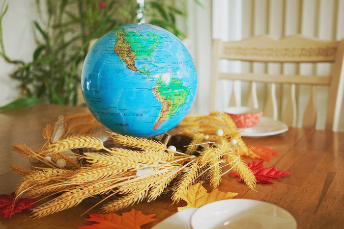 autumn decor mova globe