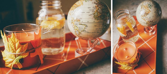 autumn decor mova globe