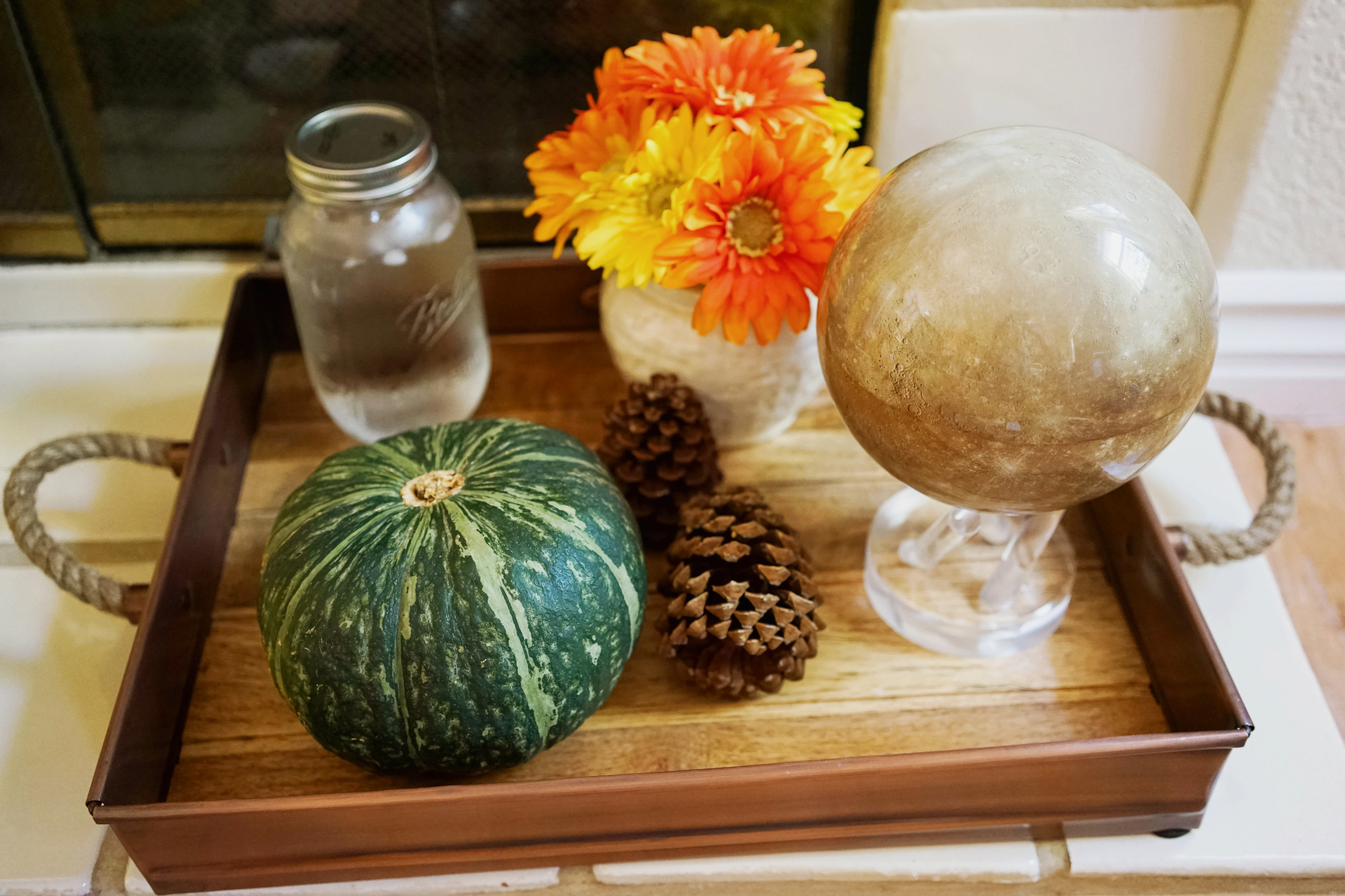 autumn decor mova globe