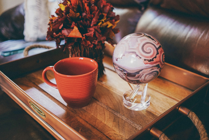 autumn decor mova globe
