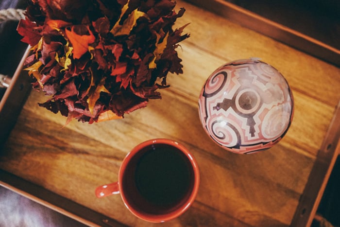 autumn decor mova globe